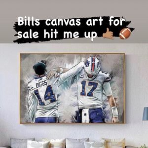 Bills canvas art
